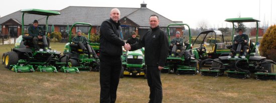 Golf club near Shenstone shows off £160,000 of new mowing ...