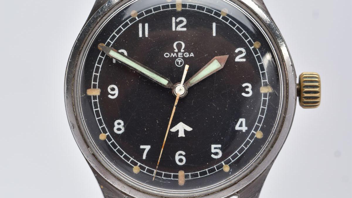 The Omega wristwatch that sold at auction in Lichfield