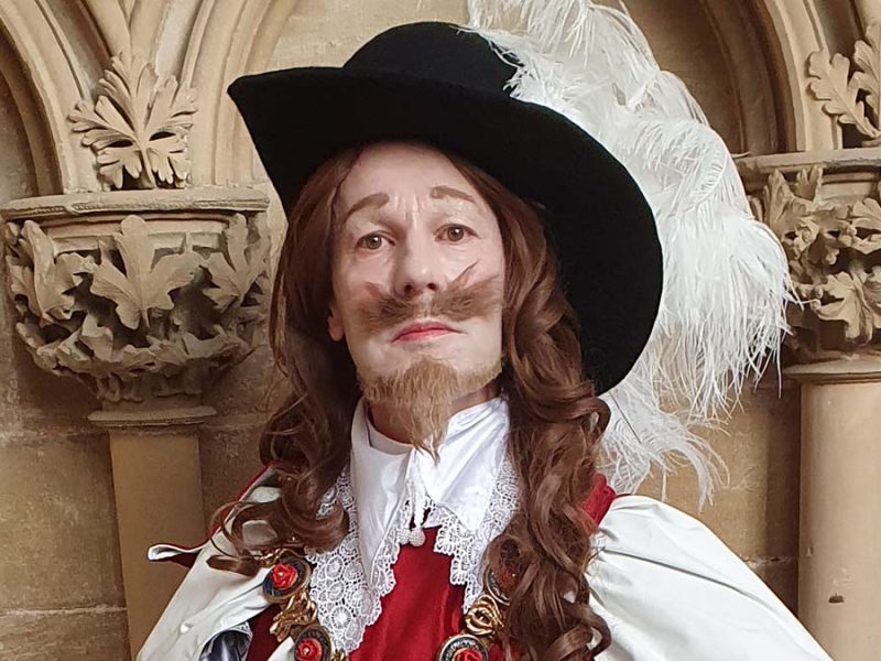 Daniel Williams as King Charles I